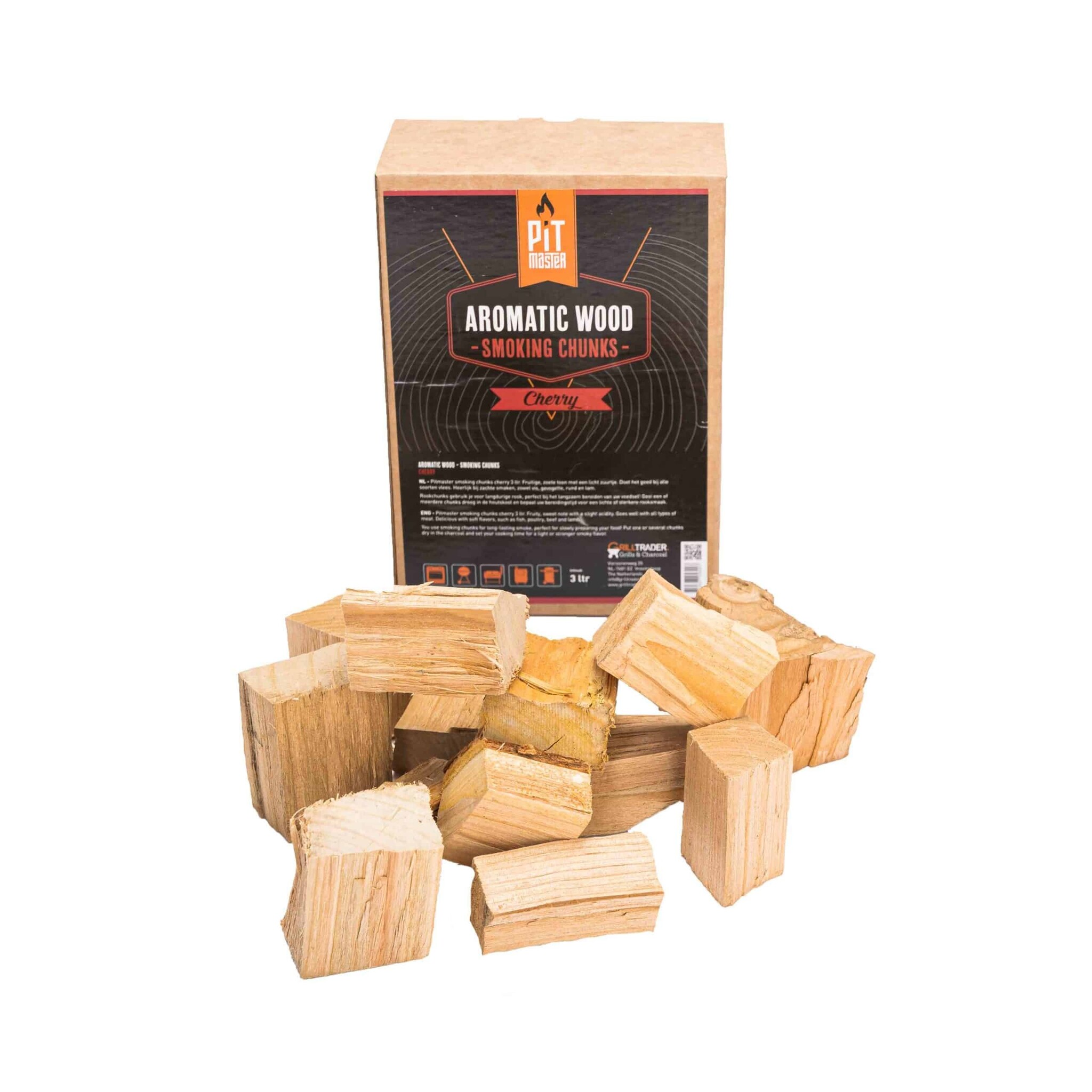 Pitmaster Smoking Chunks – Rookhout Aromatic Wood 1,2 kg