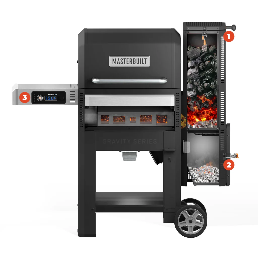 Masterbuilt Gravity Series 600 – Houtskool BBQ & Rookoven
