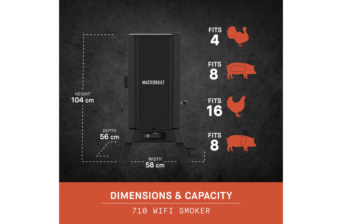 Masterbuilt 710 Wifi Digitale Elektrische Rookoven