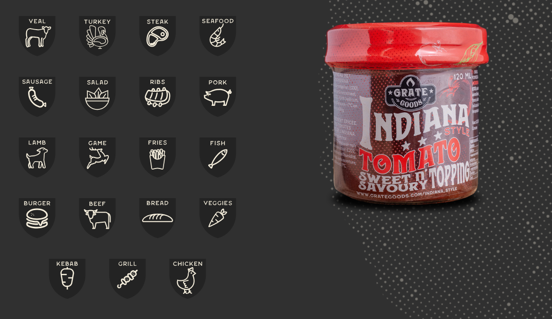 Grate Goods - Indiana tomato Topping