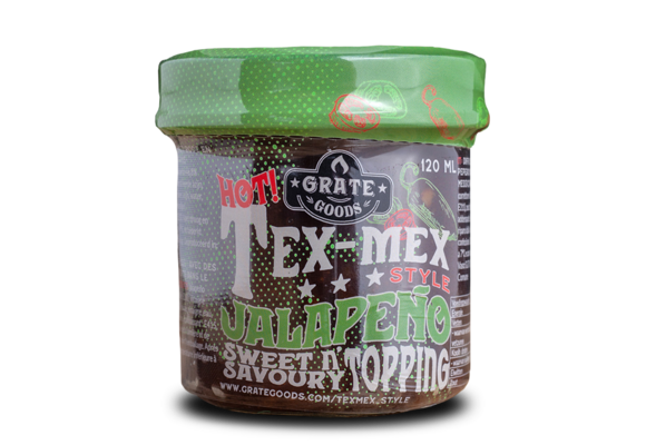 Grate Goods - Tex-mex jalapeño topping