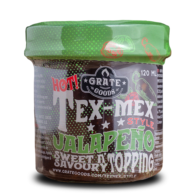 Grate Goods - Tex-mex jalapeño topping