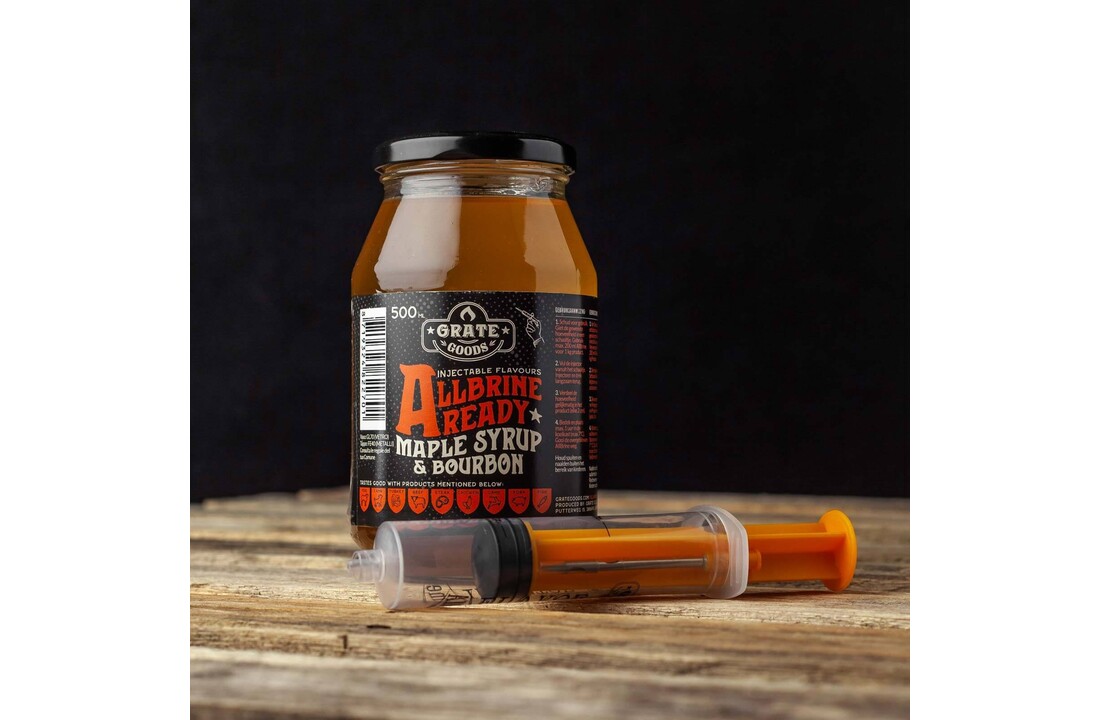 Grate Goods Allbrine Ready – Maple Syrup & Bourbon