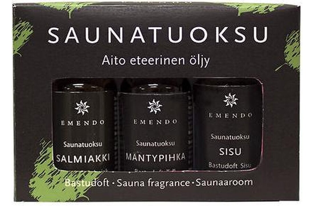 Emendo set Sauna geuren 3 x 10 ml