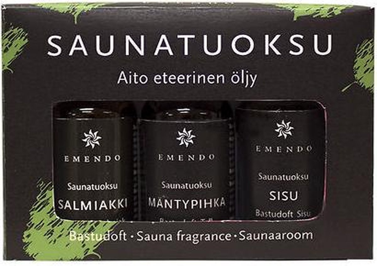 Emendo set Sauna geuren 3 x 10 ml