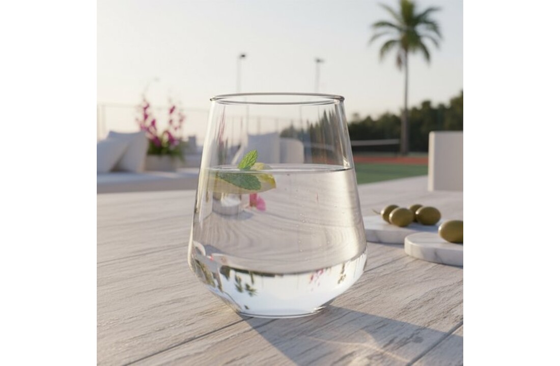 HappyGlass Lady Yoko Drinkglas- Set van 2 Kunststof Glazen 400 ml