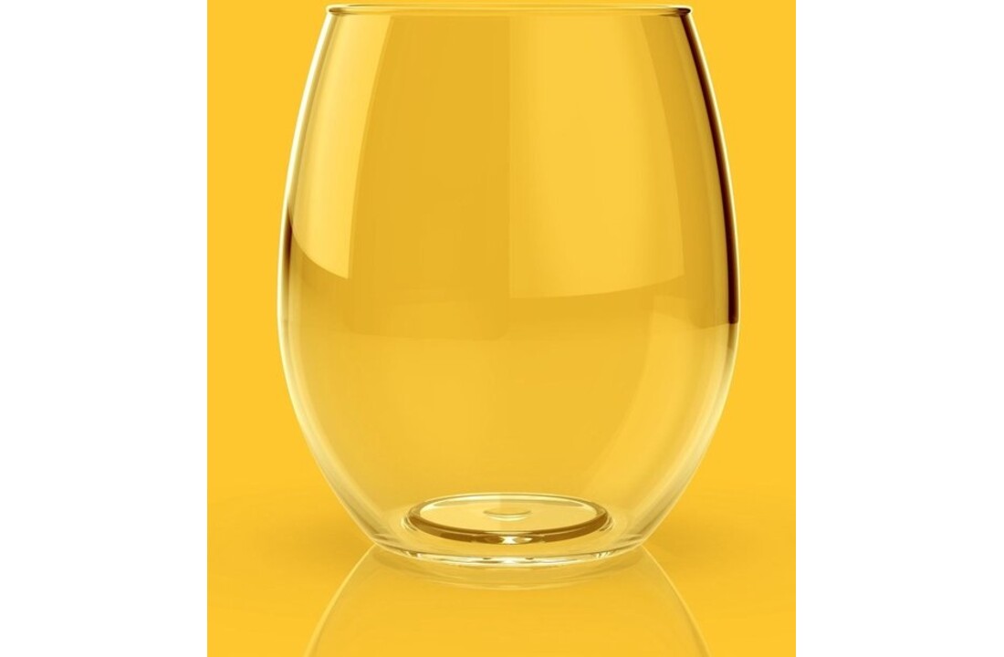 HappyGlass Tik Tucker Drinkglas - Set van 2 Kunststof Glazen 400 ml