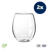 HappyGlass Til Tucker Drinkglas - Set van 2 Kunststof Glazen 500 ml