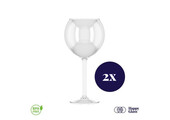 HappyGlass Miss Liza Gin Tonic Glas - Set van 2 Kunststof Glazen  630 ml