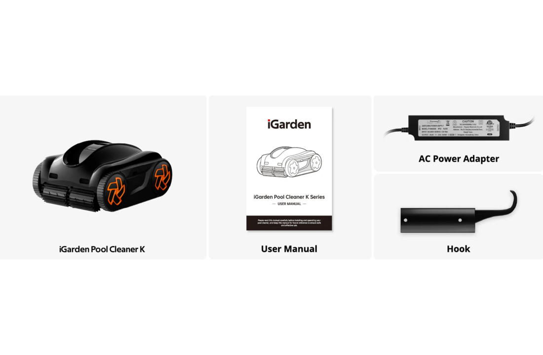 iGarden K Series - K70 / K40 zwembadrobot