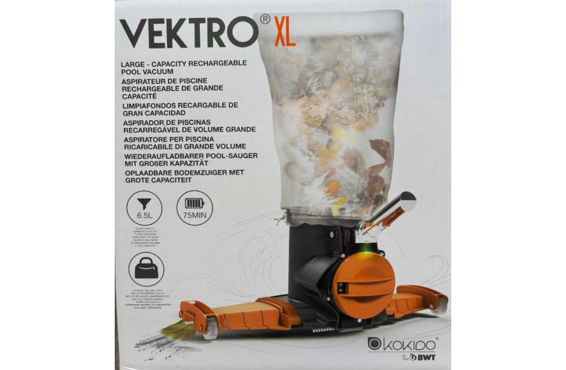 Kokido Vektro XL oplaadbare stofzuiger