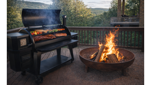 Vuurhaarden en buiten koken, alles voor gezelligheid en sfeer