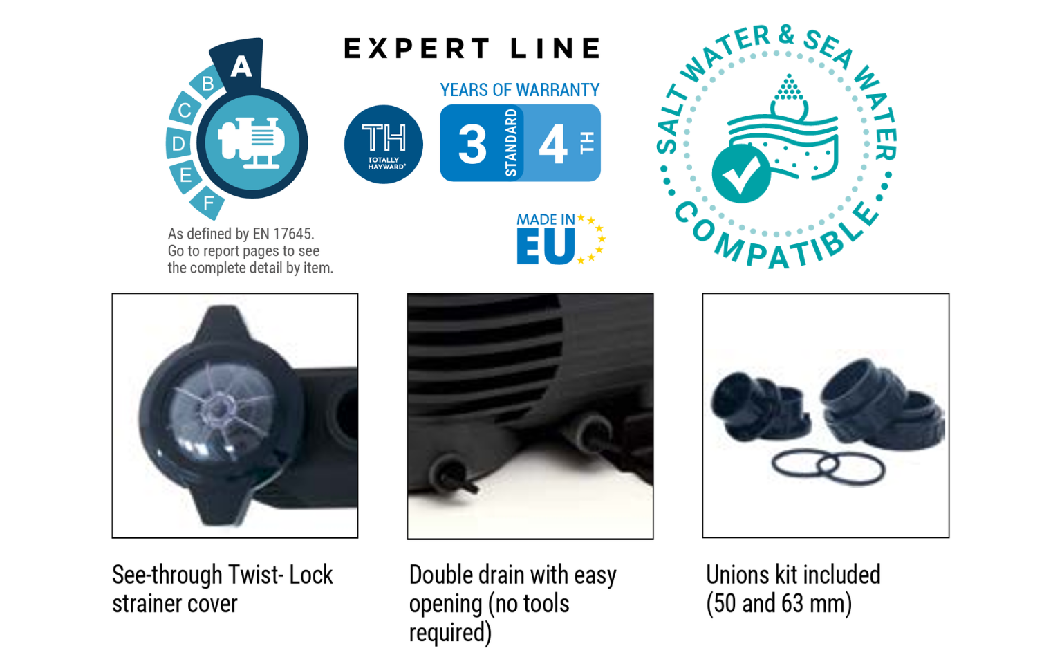 Hayward K-Flo VSTD Frequentiegeregelde Zwembadpomp