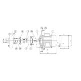 Fitstar Pomphuis O-ring ø 132 x 2,5 mm