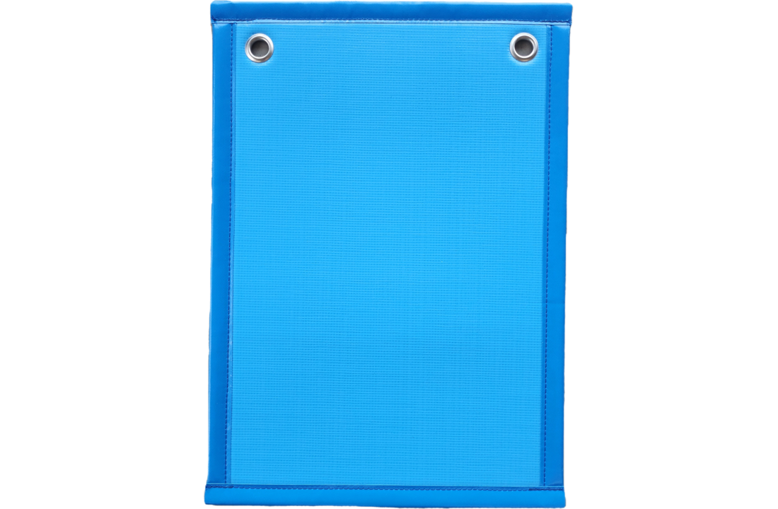 Zwemland isolerende foam afdekking 5 mm blauw