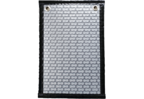 Geo-Bubble MIDNIGHT BLUE weefselversterkt Zwembadzeil