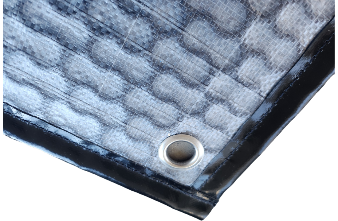 Geo-Bubble MIDNIGHT BLUE weefselversterkt Zwembadzeil