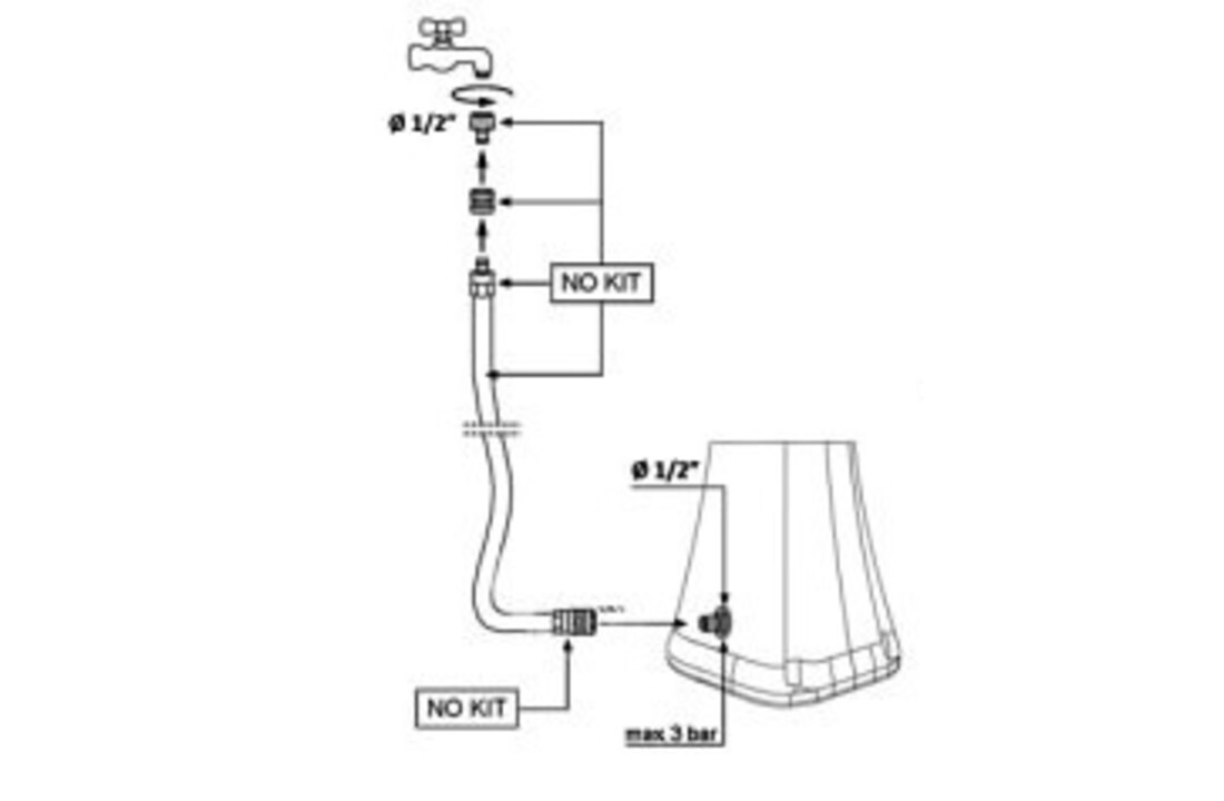 Arkema Spring Solar Buitendouches - diverse kleuren