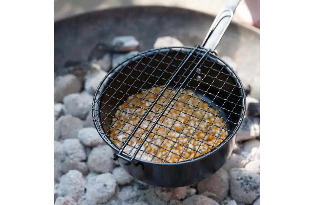 Esschert Design popcorn pan