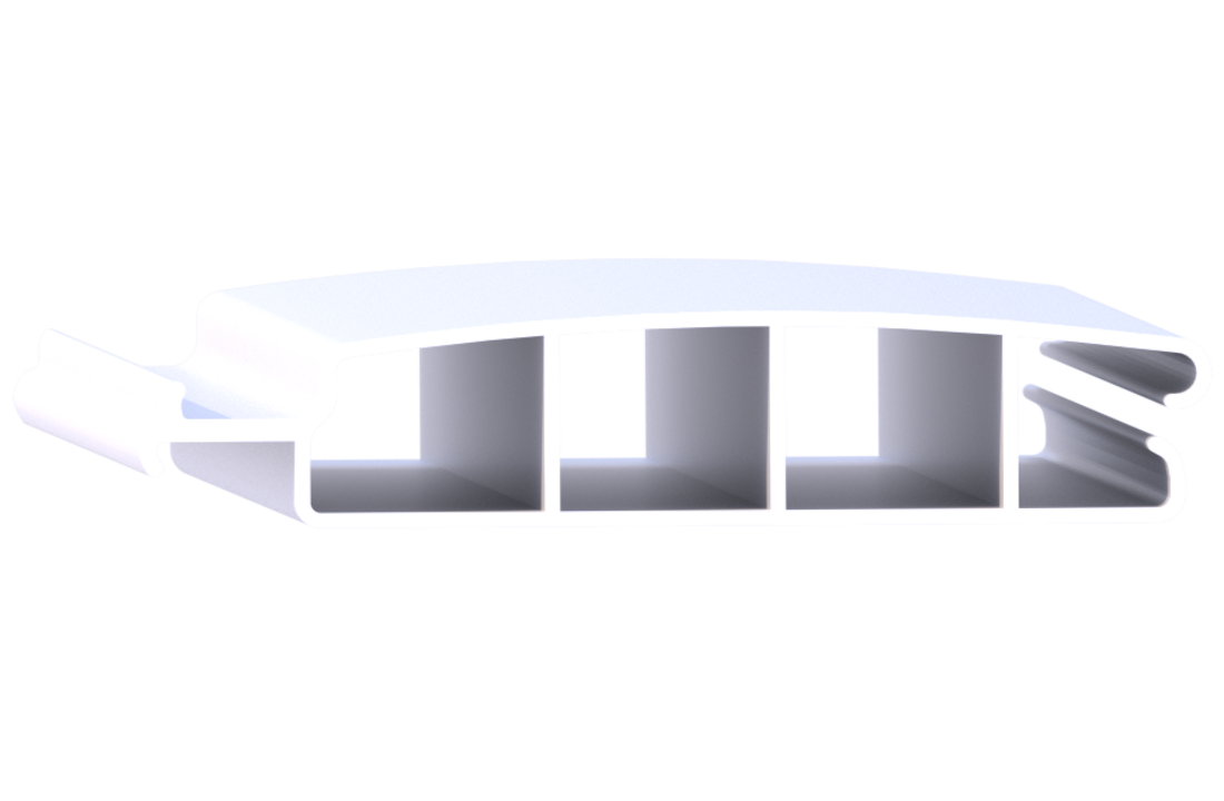Zwemland PVC zwembadlamellen P60 wit