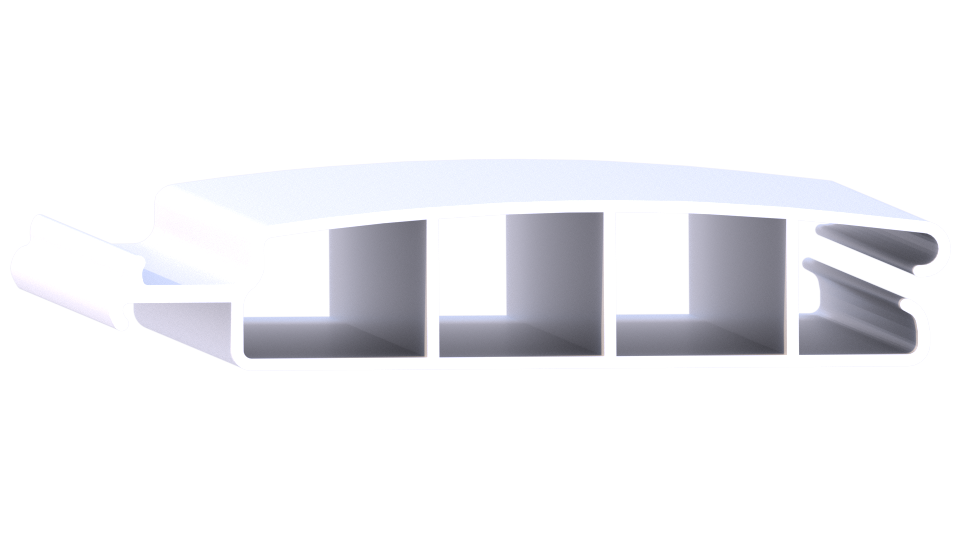 Zwemland PVC zwembadlamellen P60 wit