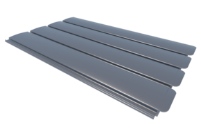 Zwemland PVC zwembadlamellen P60 grijs.