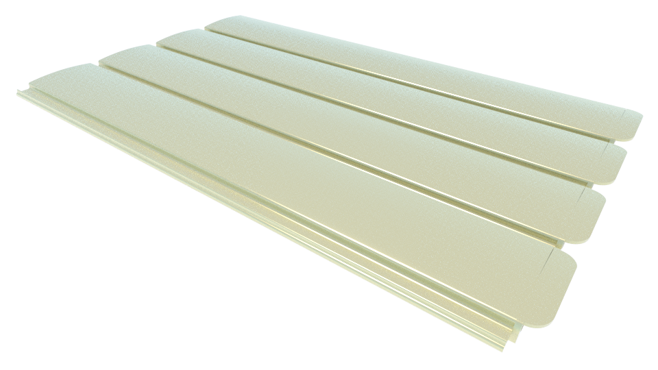 Zwemland PVC zwembadlamellen P60 vanille