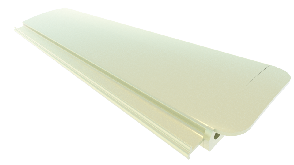 Zwemland PVC zwembadlamellen P60 vanille