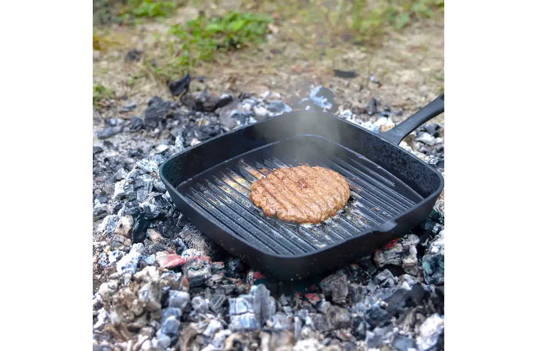Esschert Design Koekepan Vierkant Gietijzer