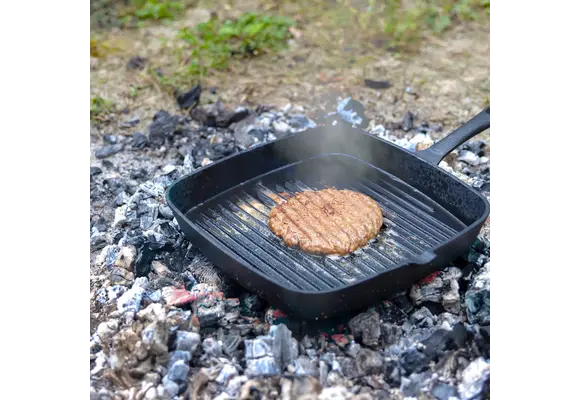 Esschert Design Koekepan Vierkant Gietijzer