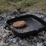 Esschert Design Koekepan Vierkant Gietijzer