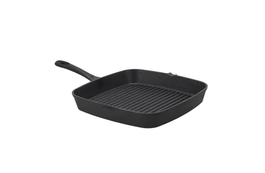 Esschert Design Koekepan Vierkant Gietijzer