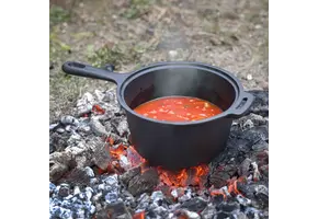 Esschert Design  Pan met Deksel Gietijzer