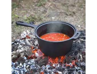 Esschert Design  Pan met Deksel Gietijzer