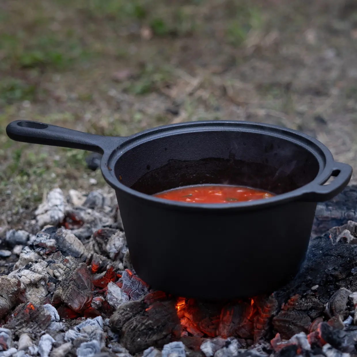 Esschert Design Pan met Deksel Gietijzer