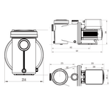 INVERK Variabele Sneldheid Zwembadpomp – Stil & Energiezuinig