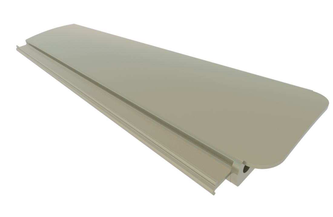 Zwemland PVC zwembadlamellen P60 beige