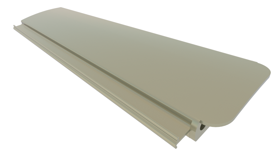 Zwemland PVC zwembadlamellen P60 beige