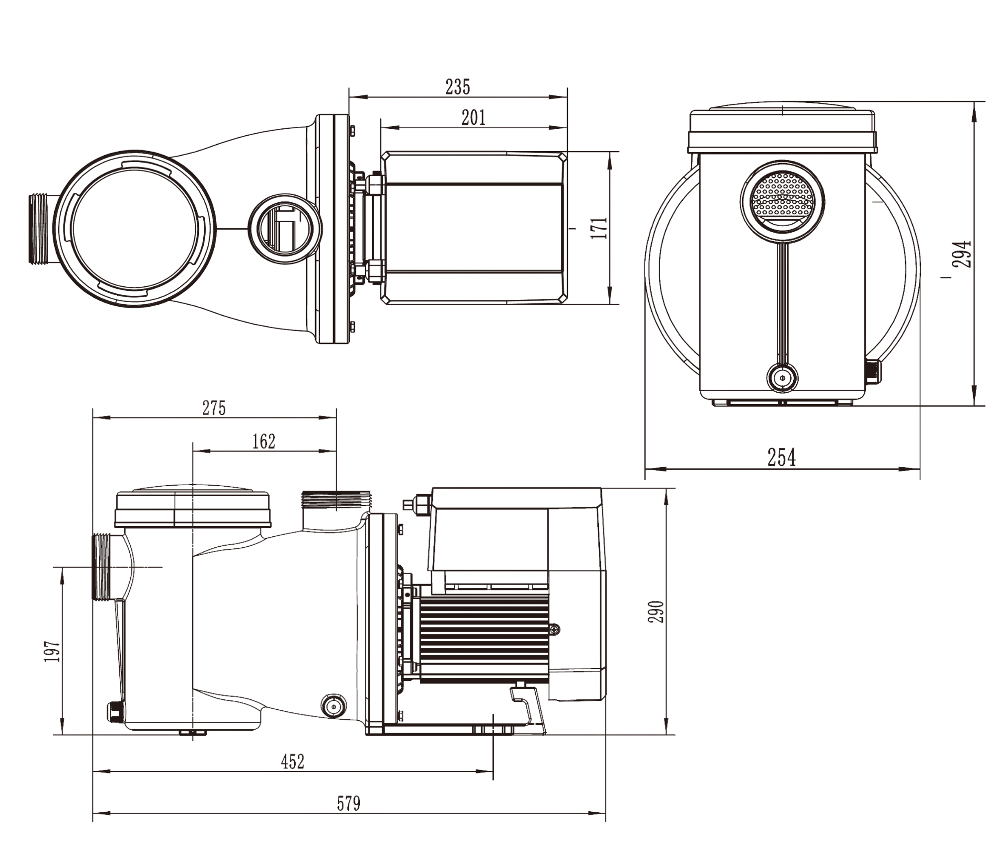 InverS VSTD Variabele Snelheid Zwembadpomp – 2 Varianten
