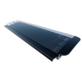 Zwemland Polycarbonaat zwembad lamellen P60 solar transparant