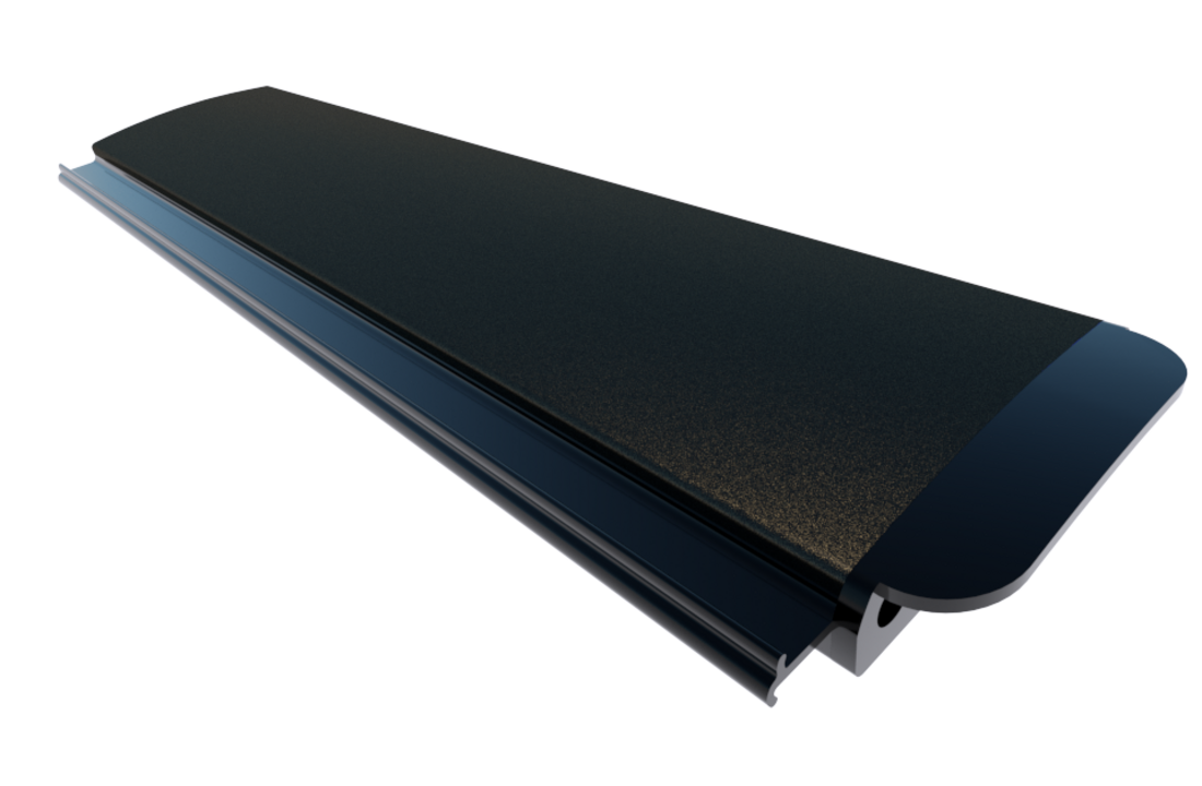 Zwemland Polycarbonaat zwembad lamellen P60 solar goud.