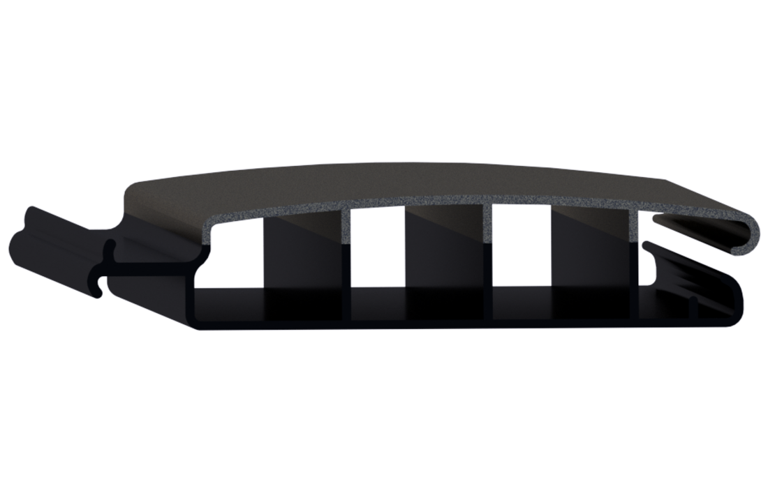 Zwemland Polycarbonaat zwembad lamellen P60 solar goud.
