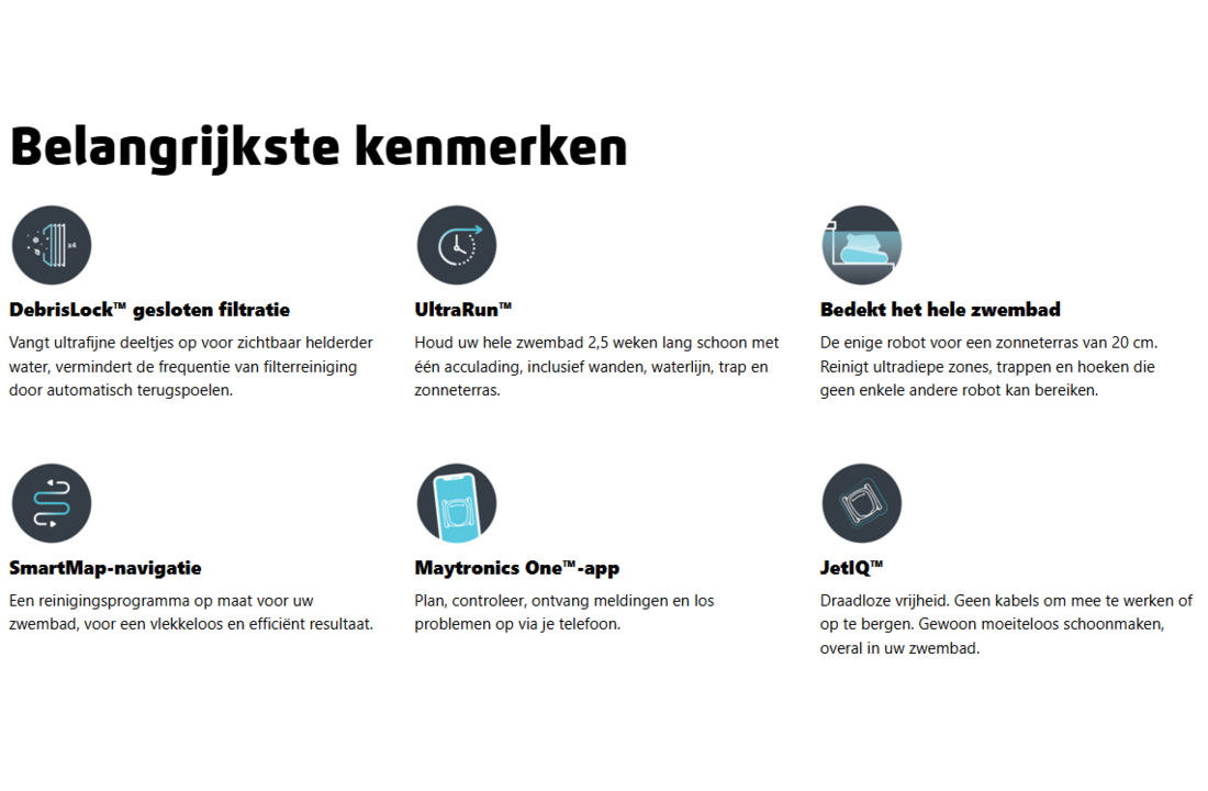 Dolphin EON 120D Zwembadrobot - Draadloos