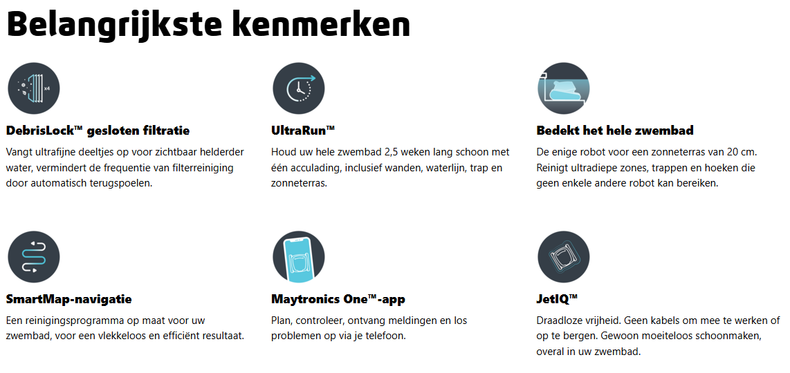 Dolphin EON 120D Zwembadrobot - Draadloos