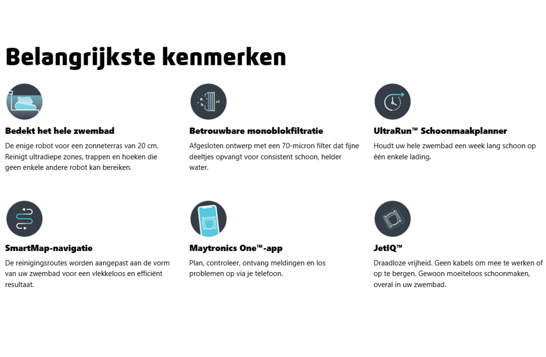 Dolphin EON Smart Zwembadrobot - Draadloos