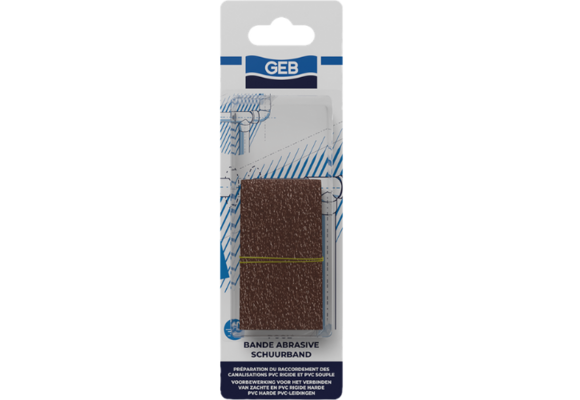 Schuurband Pool voor het ontbramen en voorbereiden van oppervlakken
