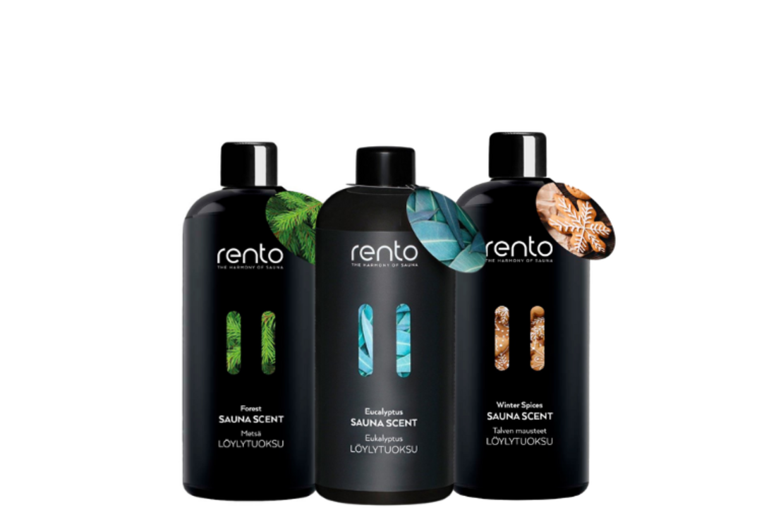 Rento Sauna Geur Winter cadeauset 3 x 400 ml