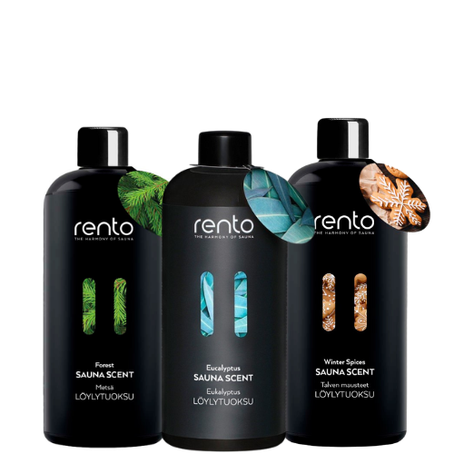 Rento Sauna Geur Winter cadeauset 3 x 400 ml