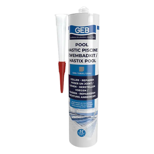 Mastic zwembadkit Grijs - lijmkit