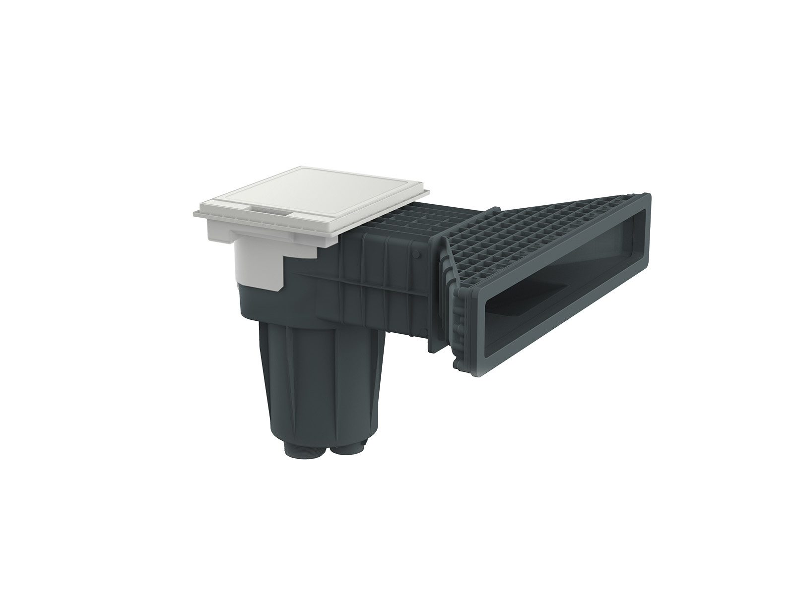 Hayward skimmer X-pro 600 liner - Antraciet